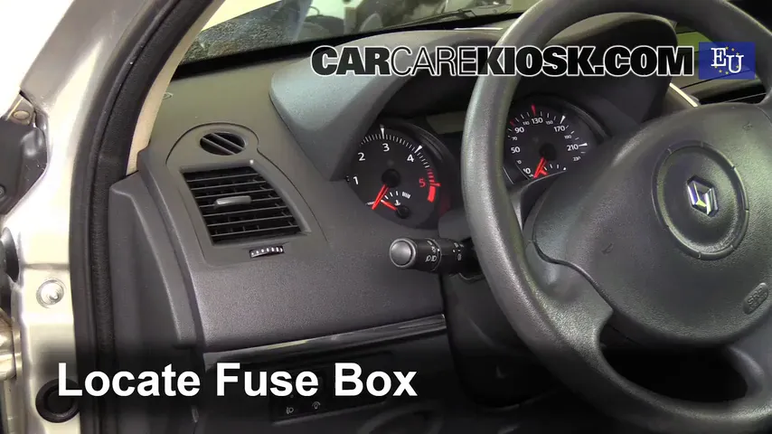 2003 Renault Megane Authentique 1.5L 4 Cyl. Turbo Diesel Fuse (Interior)